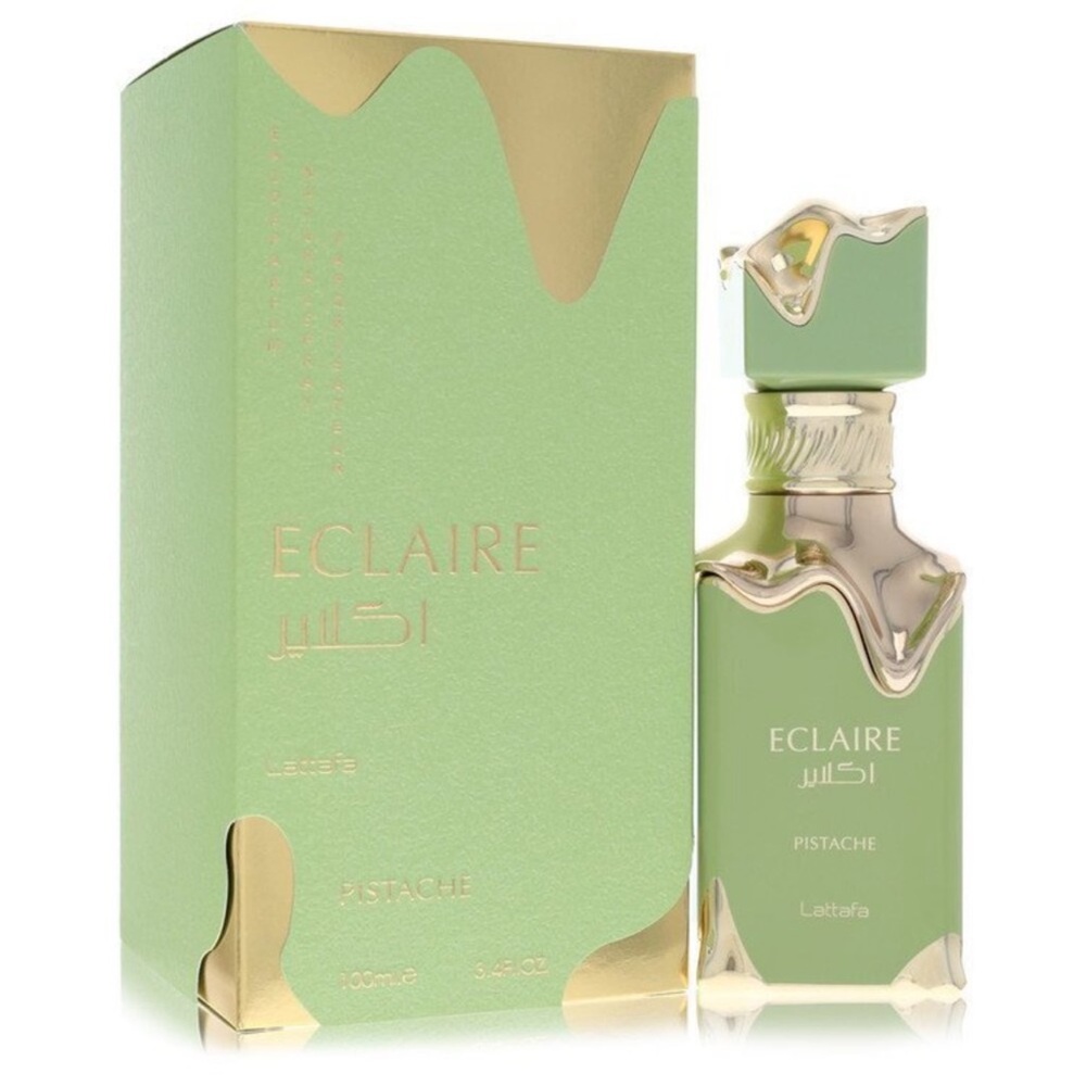 Eclaire Pistache by Lattafa - Green and Gold Perfume